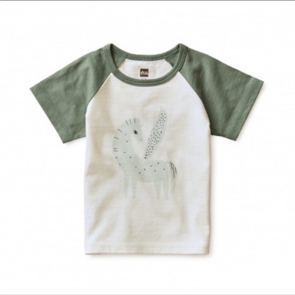 Tea Collection Magical Greek Pegasus Graphic Tee Size 6-9 Months